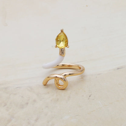 Contrast Ring Colorful Bohemian Rings Woman Y2K Candy Glass Baking Geometry Multicolor Serpentine Wood Pulseira Free Freight