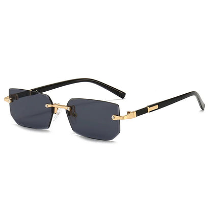 Rimless Unisex Sunglasses – Trendy and Stylish