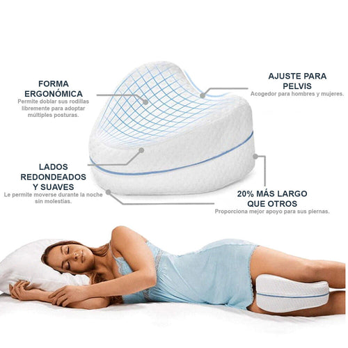 Descansa Tus Piernas, Cuida Tu Cadera – Almohada Ortopédica Nocturna LOVETO