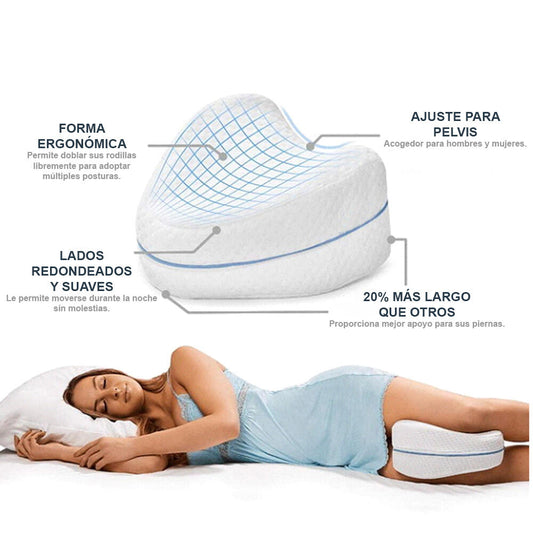 Descansa Tus Piernas, Cuida Tu Cadera – Almohada Ortopédica Nocturna LOVETO